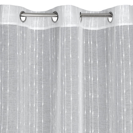 FIRANA GOTOWA BECKY 140 X 250 CM BIAŁY