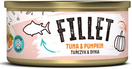 MR.BANDIT Fillet Tuna / Pumpkin Tuńczyk Dynia dla kota 80g