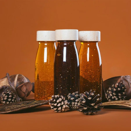 Petit Boum, Zestaw 3 Butelek sensorycznych - LAS