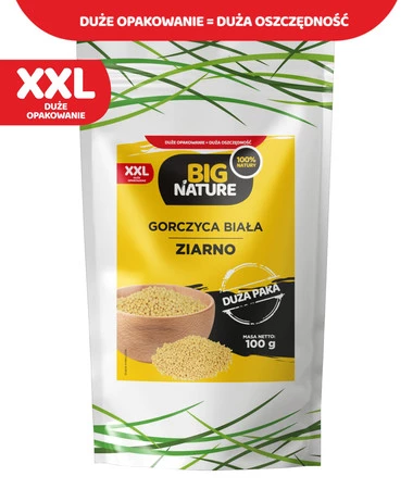 Gorczyca biała ziarno 100g