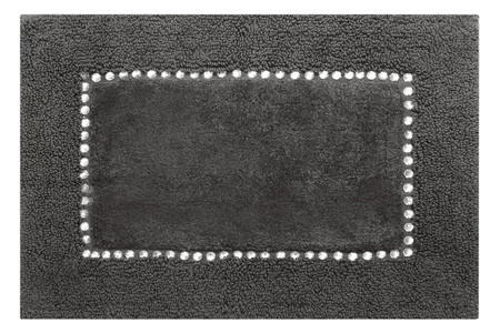 DYWANIK ŁAZIENKOWY CHIC 60 X 90 CM STALOWY