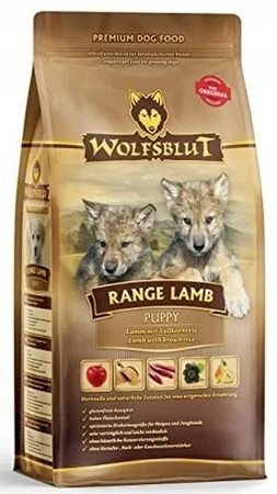 Wolfsblut Dog Range Lamb Puppy – jagnięcina i ryż 12,5 kg – karma dla szczeniąt