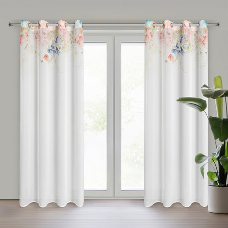 ZASŁONA GOTOWA ARLENA 135 X 250 CM BIAŁY