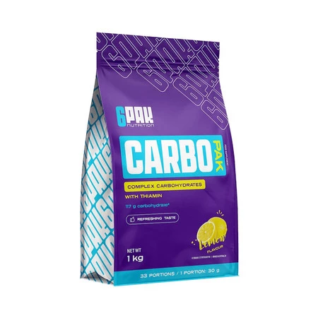 6PAK CARBO PAK 1000g LEMON