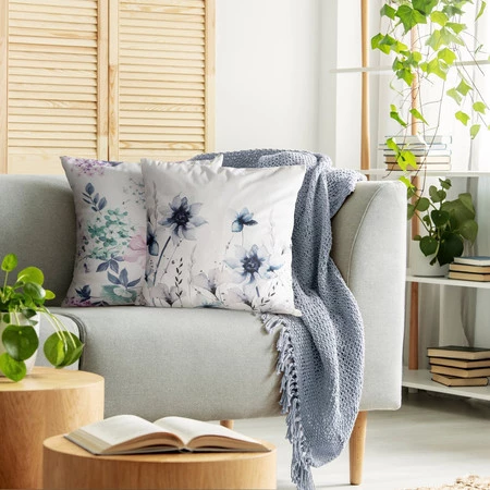 Poszewka Mink 37 45 x 45 cm, Biały