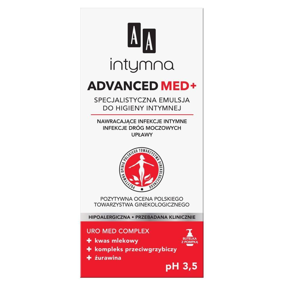 Intymna Advanced Med specjalistyczna emulsja do higieny intymnej 300ml