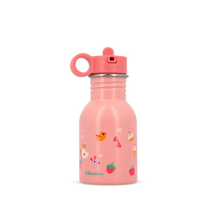 Lilliputiens Butelka bidon ze słomką i uchwytem 400ml Kotka Jeanne