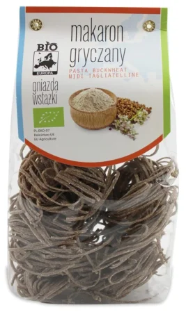 Zestaw 2x MAKARON (GRYCZANY) GNIAZDA WSTĄŻKI BIO 250 g - BIO PLANET