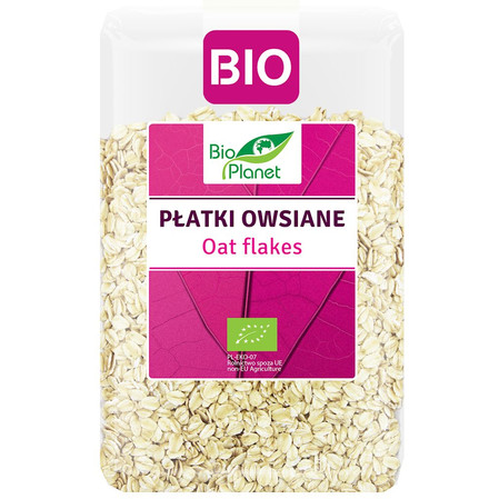 Bio Planet Płatki owsiane BIO 1 kg