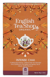 English Tea Shop Intense Chai herbata ziołowa z cynamonem 20 saszetek Bio