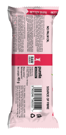 BeRAW Baton owocowy Energy malinowy - 40g