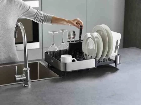 JJ - Suszarka do naczyń Extend™ Steel, grafitowa