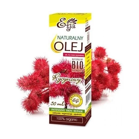 Etja - Naturalny olej rycynowy BIO - 50 ml