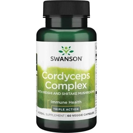 Swanson Cordyceps Complex Z Reishi 60 K