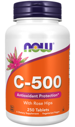 Witamina C 500 mg z dziką różą (250 tabl.)