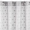 ZASŁONA GOTOWA D91 STELLA 140 X 250 CM SREBRNY