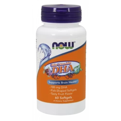 DHA dla dzieci do żucia 100 mg (60 kaps.)