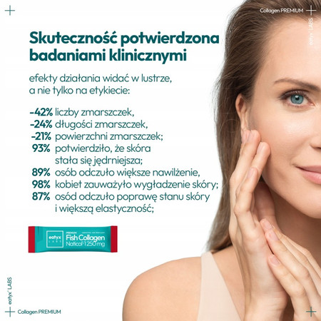 Eatyx Eatyx Labs Collagen Rybi Naticol Peptide Hibiskus-Granat 75g (15 dni kuracji)