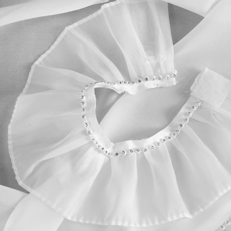 FIRANA GOTOWA KATHY NA TAŚMIE 140 X 270 CM BIAŁY