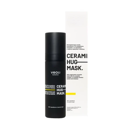 Ceramide Hug Mask ultraregenerująca maska ceramidowa z 3% kompleksem ceramidów 1% ekstraktem z wąkroty azjatyckiej i trehalozą 50ml
