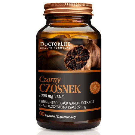 Doctor Life Czarny Czosnek suplement diety 60 kaps.