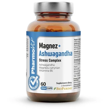 Pharmovit Magnez + Ashwagandha 60 kaps.