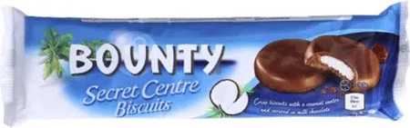 Bounty Ciasteczka Secret Centre 132g