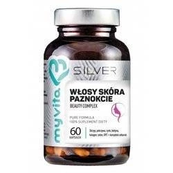 Myvita Silver Włosy, Skóra, Paznkcie 60 kaps.