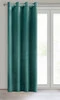ZASŁONA GOTOWA MELANIE 140 X 250 CM CIEMNOTURKUSOWY