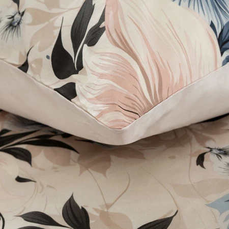 Komplet pościeli bawełnianej Sonia 33, 140 x 200 cm, Jasnobeżowy