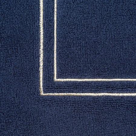 DYWANIK ŁAZIENKOWY OLIVIA (04) 50 X 70 CM GRANATOWY