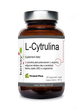 KENAY L-Cytrulina na wsparcie wydolności, krążenia i regeneracji 60 kaps.