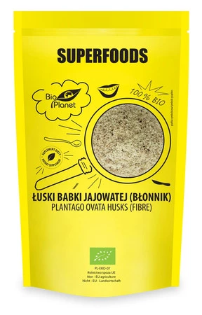 ŁUSKI BABKI JAJOWATEJ BIO 100 g - BIO PLANET