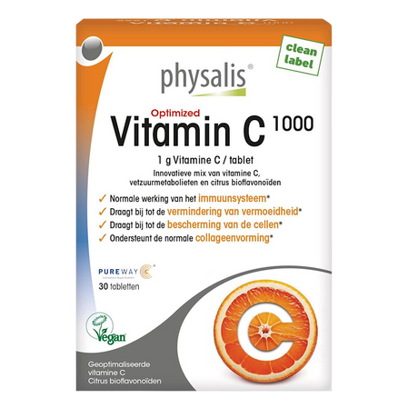 Physalis Witamina C 1000 PureWay-C® – 1000 mg witaminy C - 30 tabl.