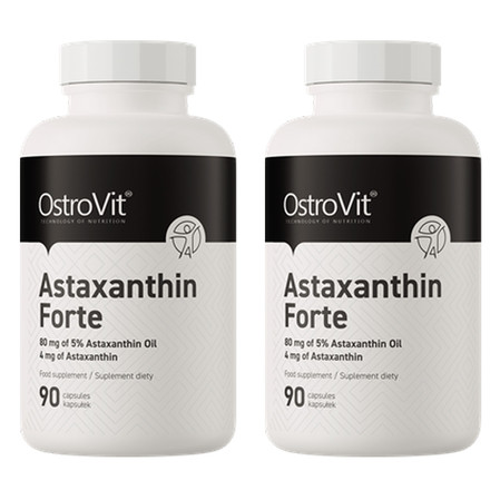 Zestaw 2x OSTROVIT Astaksantyna FORTE 90 kaps.