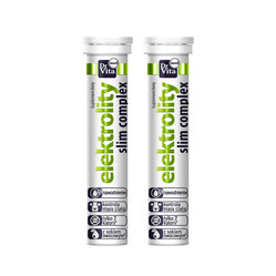 Zestaw: 2x Dr Vita Elektrolity slim complex 20 tabletek musujących