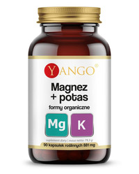 Yango Magnez + Potas 90 kaps.