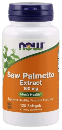 Now - Saw Palmetto – ekstrakt - 160 mg – 120 kaps