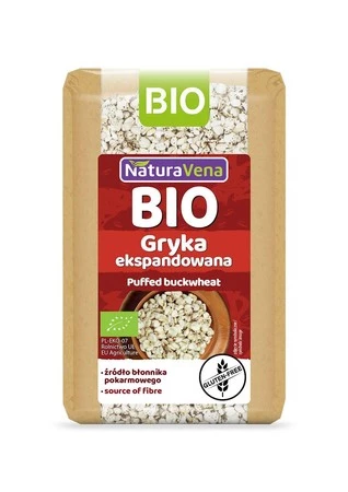 GRYKA EKSPANDOWANA BEZGLUTENOWA BIO 80 g - NATURAVENA