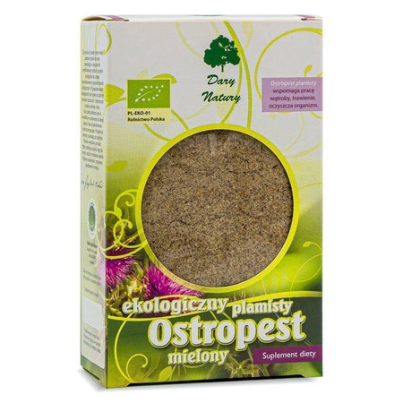 Dary Natury − Ostropest plamisty mielony Eko − 100 g