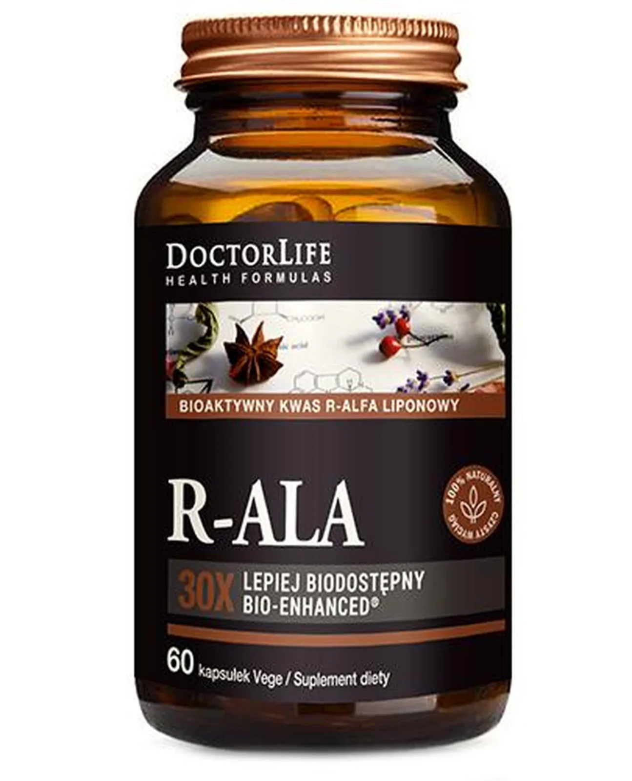 Doctor Life R-ALA antyoksydant 60 kaps. - Nabea.pl