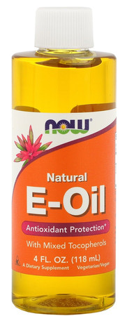 Now Foods Naturalna Witamina E z mieszanką(118 ml)