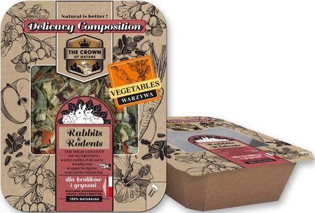 KORONA NATURY Mieszanka Delicja warzywna 200g