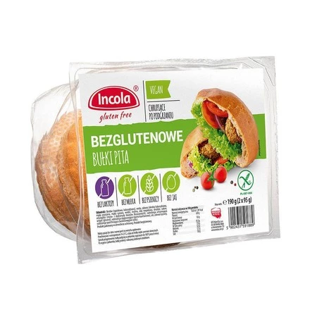 Bułki pita bezglutenowe 190 g