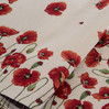 Obrus gobelinowy szerokość: 100 cm, długość: 100 cm, kolor: naturalny