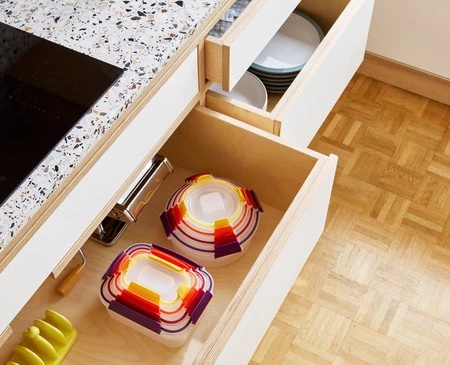 Joseph Joseph Zestaw 4 pojemników okrągłych 8el. Nest Lock