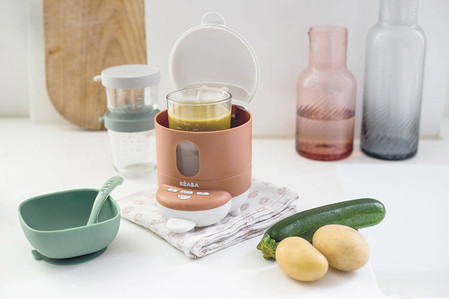Beaba Bib'expresso® Ekspres do mleka 2w1 Terracota LIMITED EDITION