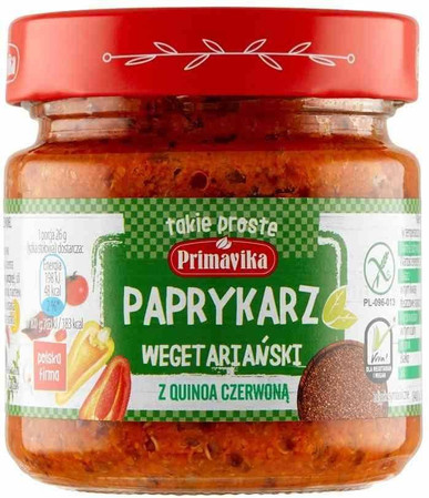 PRIMAVIKA Paprykarz wegetariański z quinoa