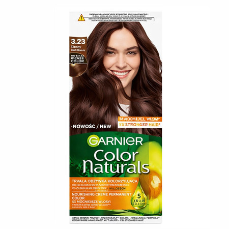 Color Naturals odżywcza farba do włosów 3.23 Ciemny Kwarc