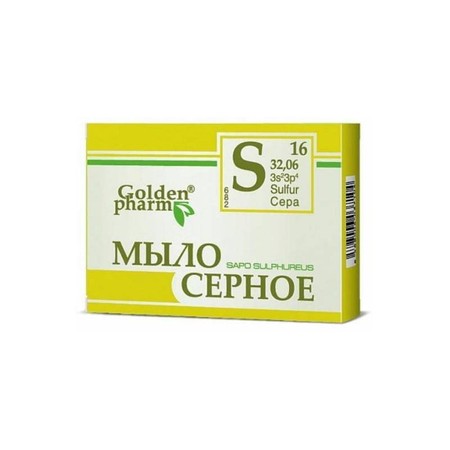 Golden Pharm Mydło w kostce siarkowe 70 g